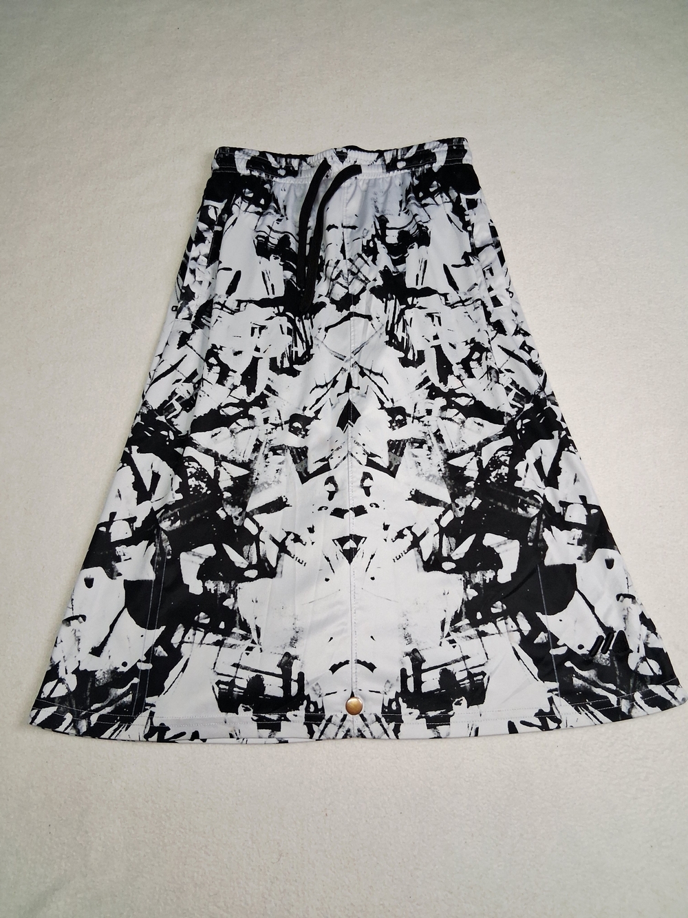 Mod Sportswear Abstract Monochrome A-Line Skirt/shorts (Skort) Small/Tall